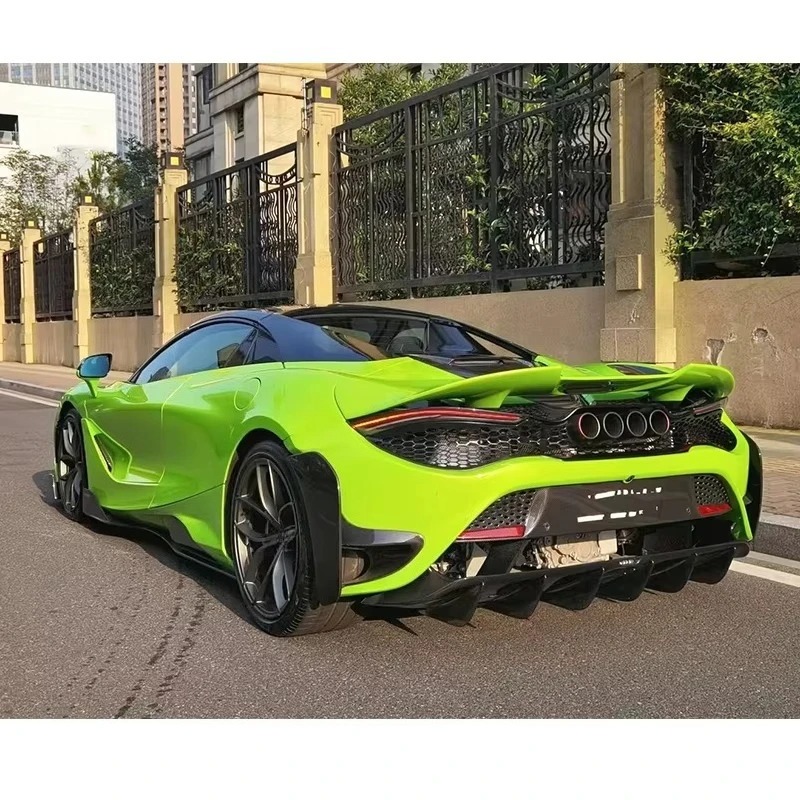 720S Upgrade 765LT Body Kits for  Excellent Quality Dry Carbon Fiber Front Lip Side Skirt Diffuser Hood Fender